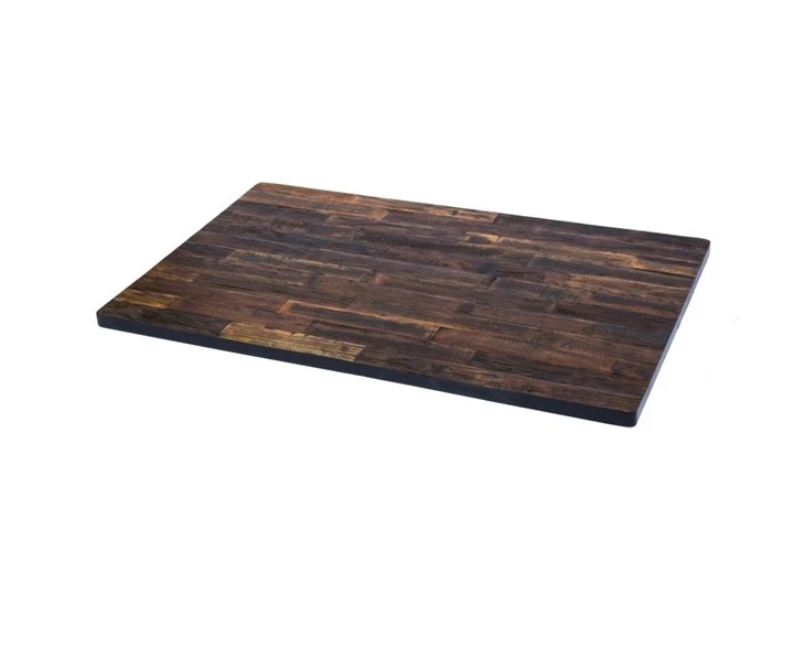 China Old Elm Veneer Office Desk Factory