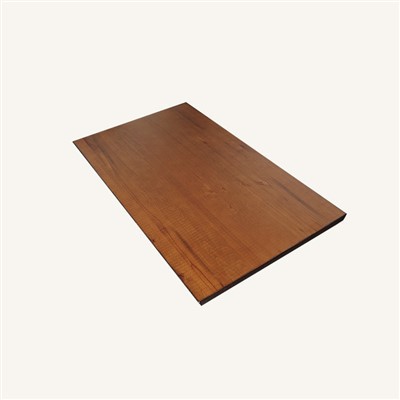 সলিড বিচ উড এক্সিকিউটিভ অফিস ডেস্ক শীর্ষে আখরোট রঙে